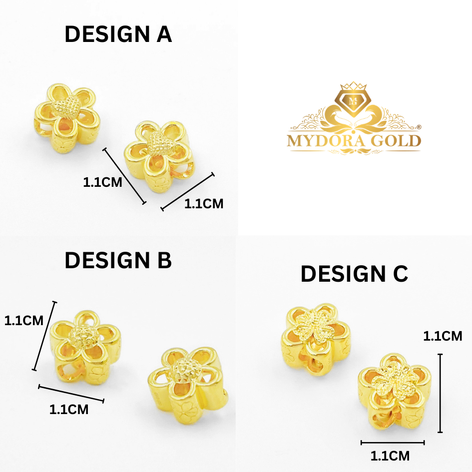 MYDORA Bead Bunga Daisy Series (5G) l EMAS 916/22K