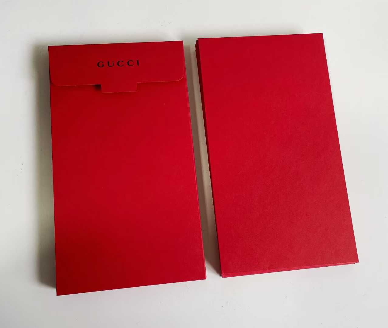 正貨櫃檯贈品 💯 Gucci 利是封 *1套20個