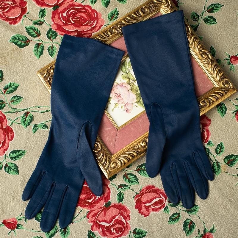 C.a. 1960s Vintage Fabric Gloves from Germany (CE065-CE068)