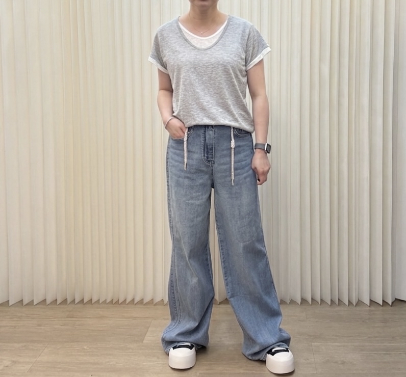 滑身棉麻假兩件Tee M635 417084239