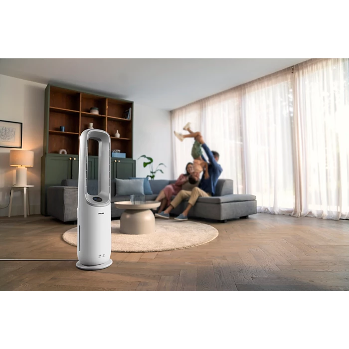Philips Air Purifier (40W) Air Performer 7000 series 2-in-1 Air Purifier and Fan AMF765/30