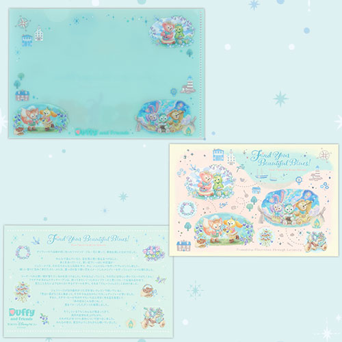 【預訂】DisneySea 25th Duffy Find Your Beautiful Blue Part 2 - postcard 連收納套