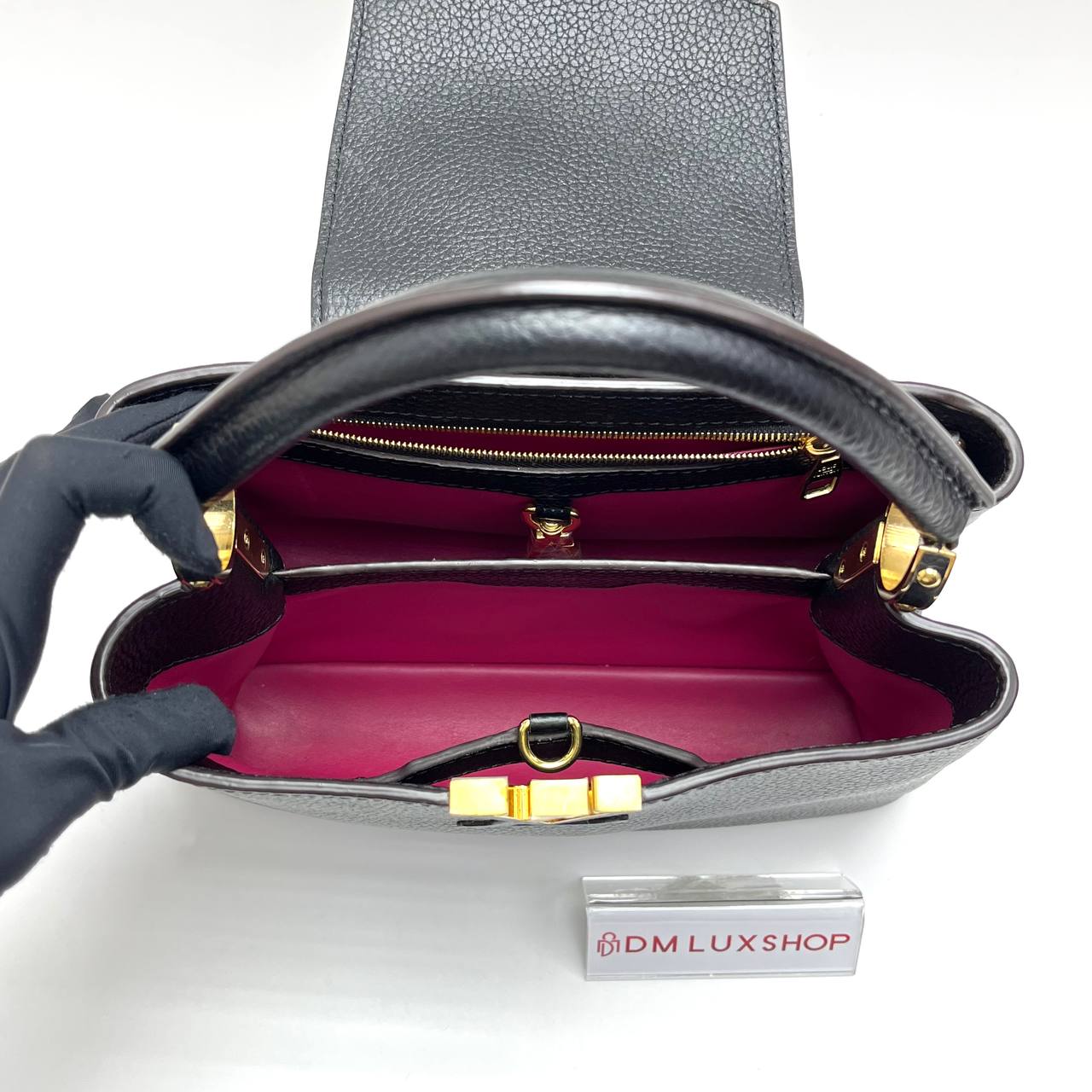 LV Capucines BB Black