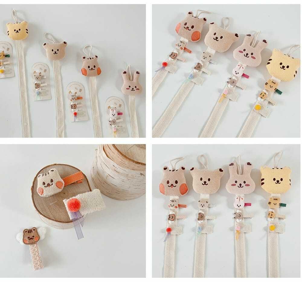 Dottodot 公仔頭髮夾掛帶