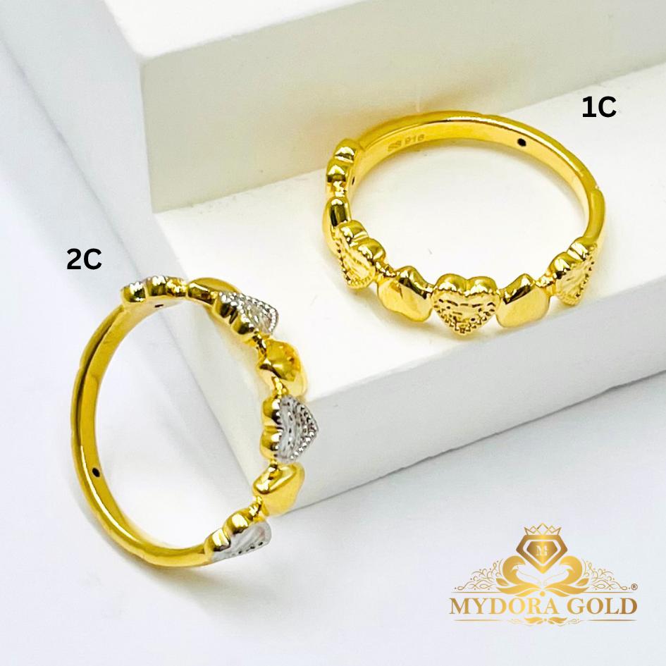 MYDORA Cincin Love Glow (5G) l EMAS 916/22K