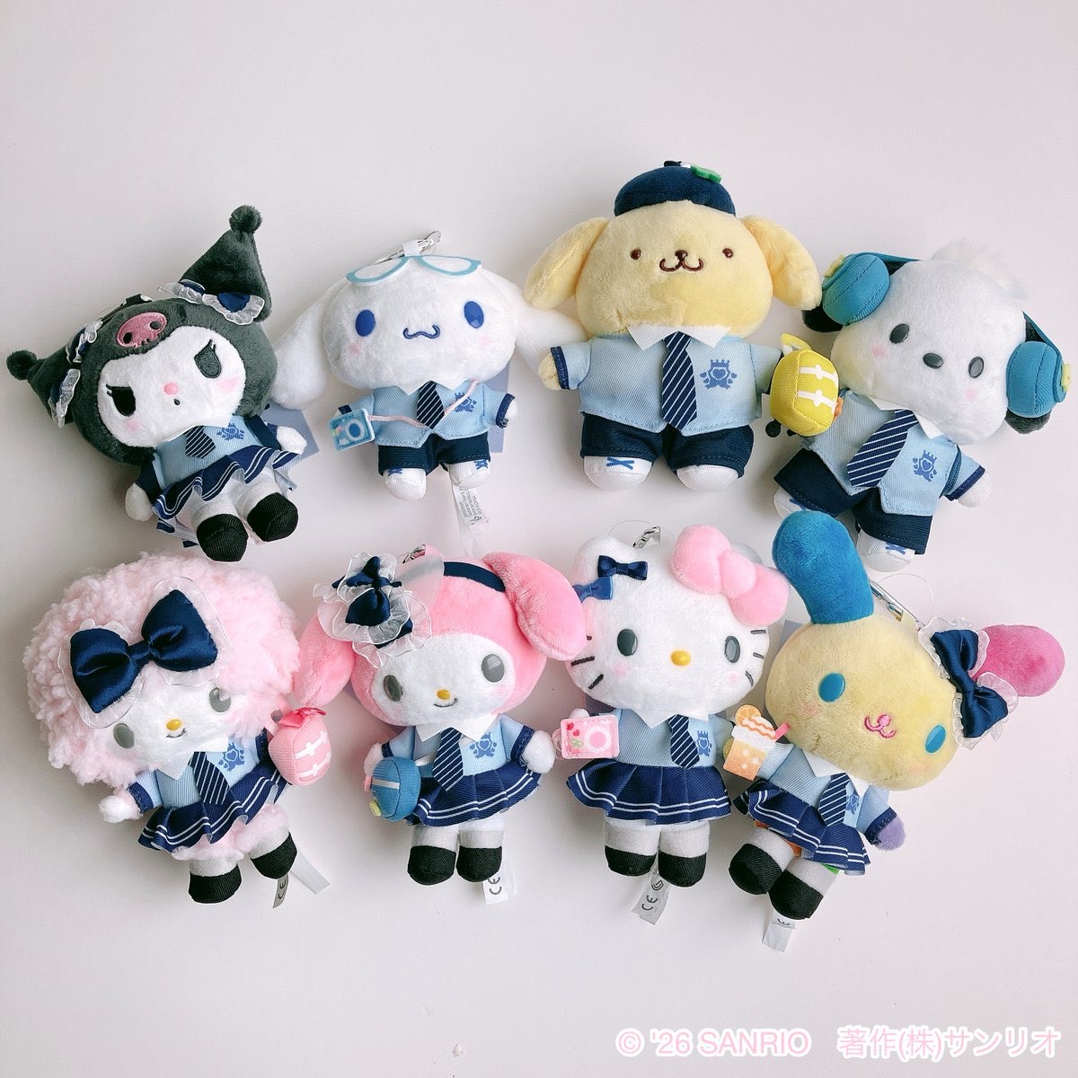 Sanrio 修學旅行系列 公仔掛飾