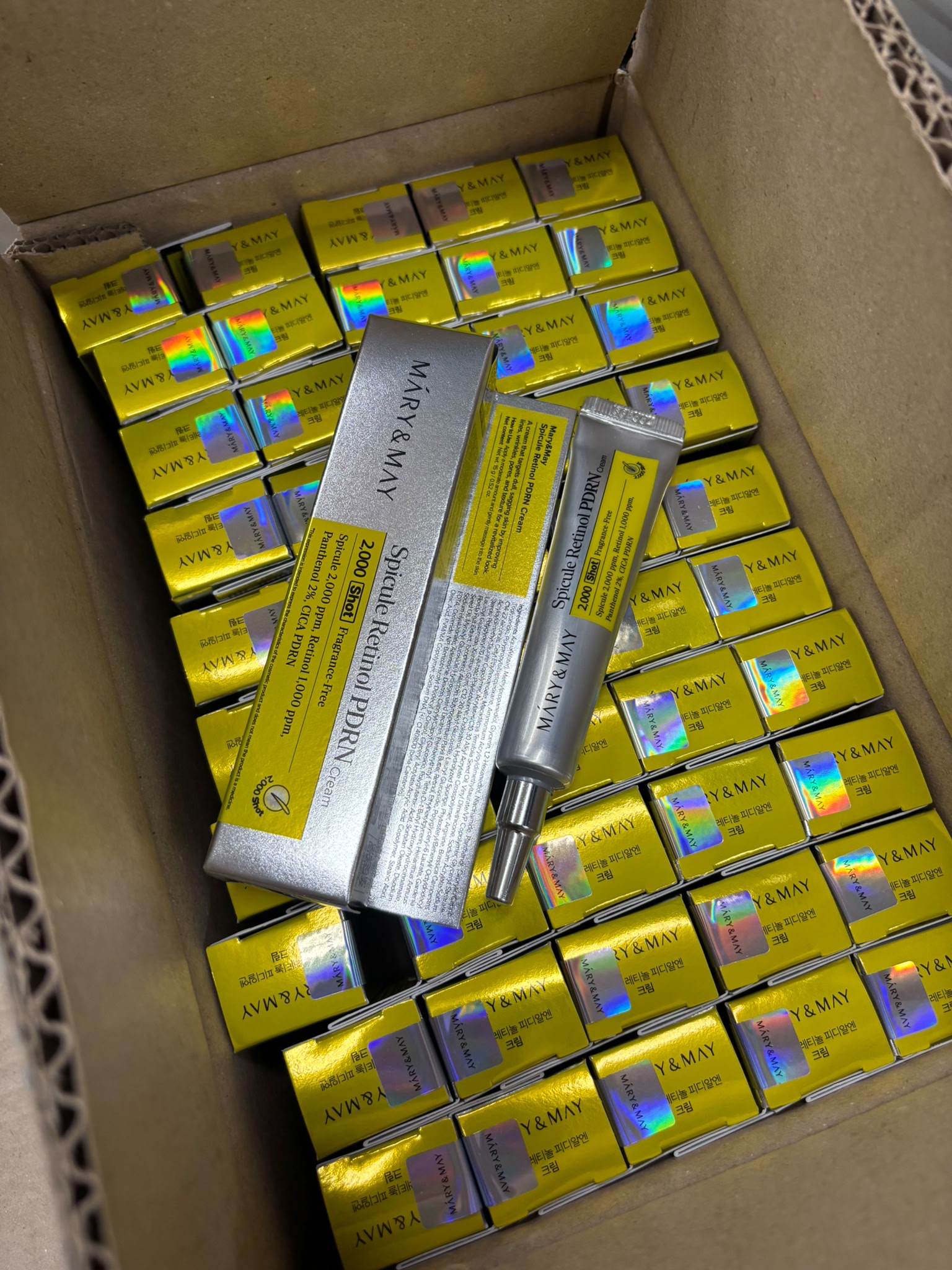 韓國MARY & MAY 微針A醇 PDRN 面霜 20ml.  ✅ 現貨 ✅ ‼️ 售完即止‼️