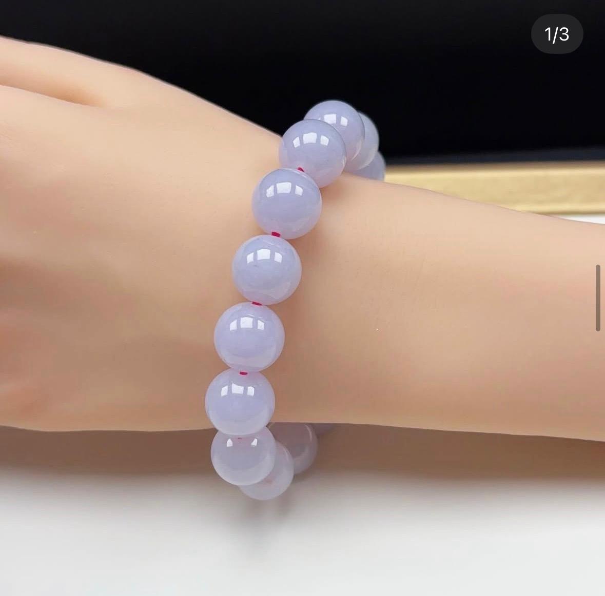 13mm 木那正紫手串