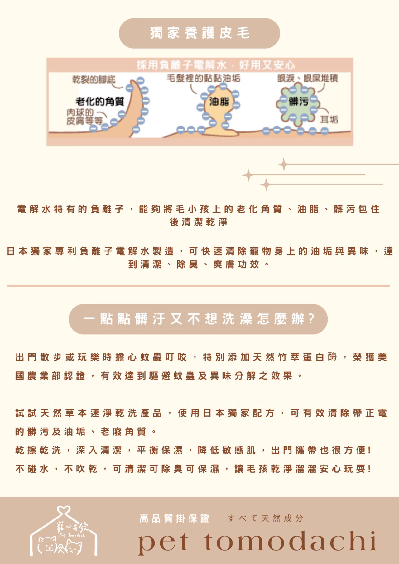 寵心出發-散步必備｜肉球乾洗慕斯 小蒼蘭