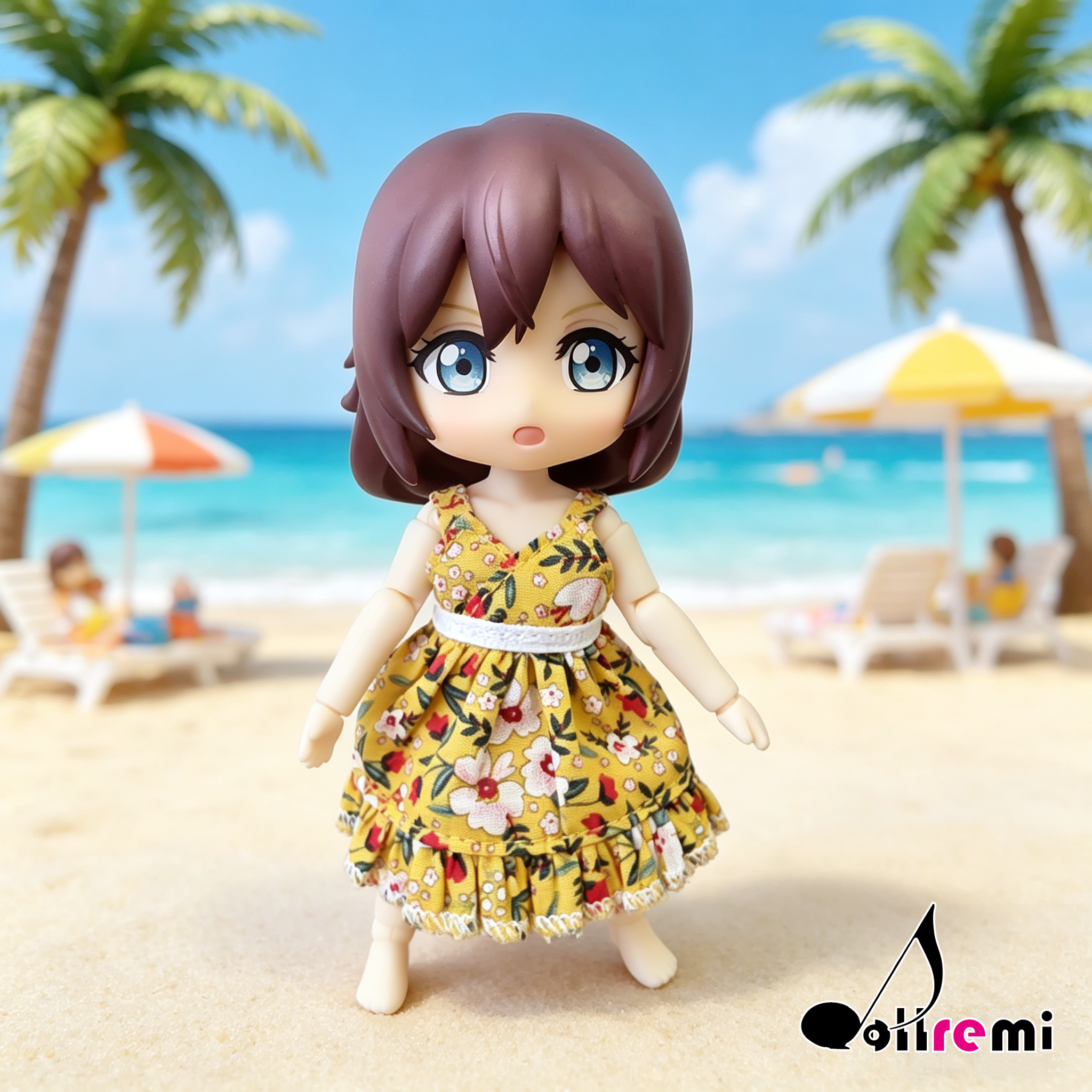 【dollremi】(B202) 碎花背心連衣裙 Sleeveless floral print dress