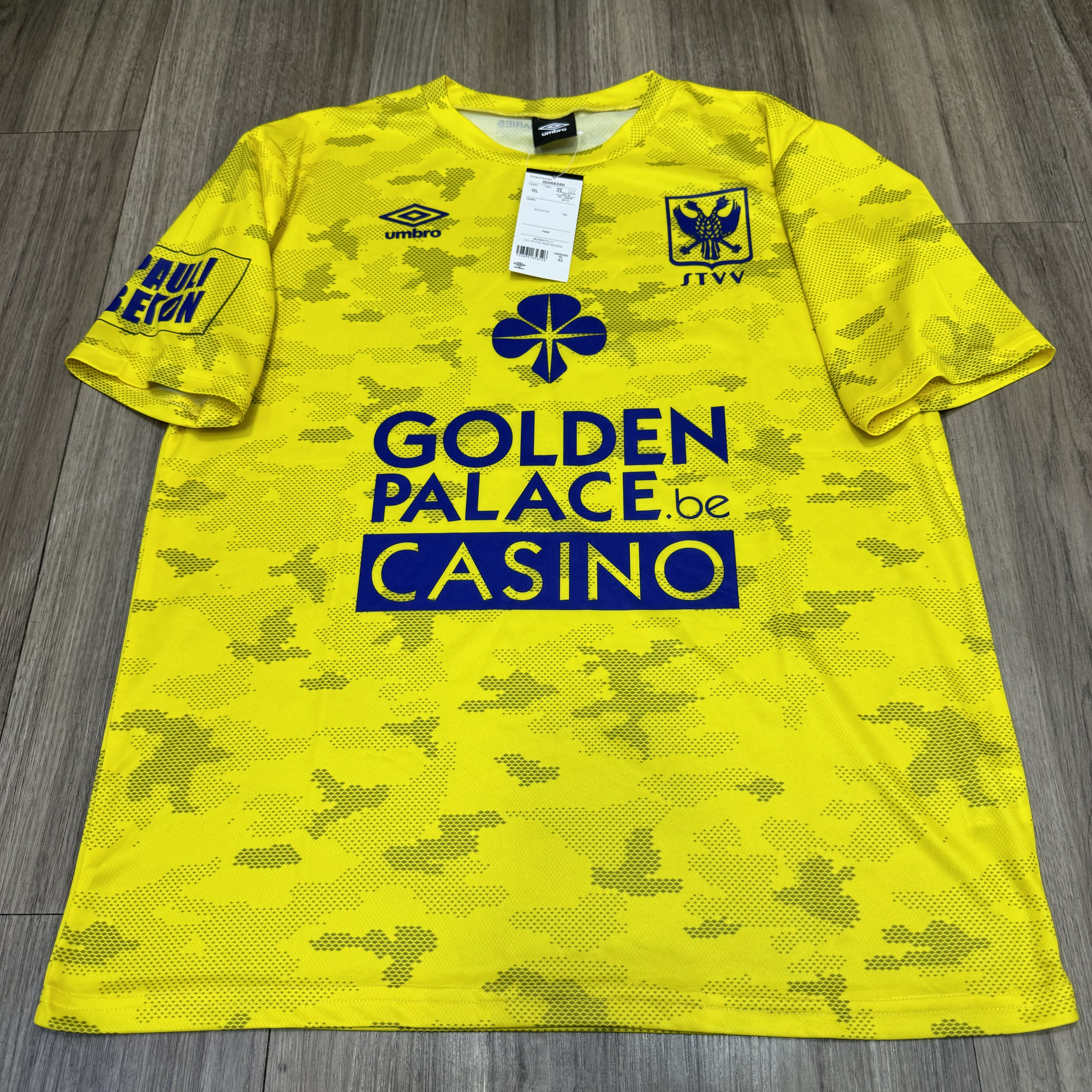 聖徒爾登 Sint-Truiden STVV 18/19 home shirt(Bnwt)