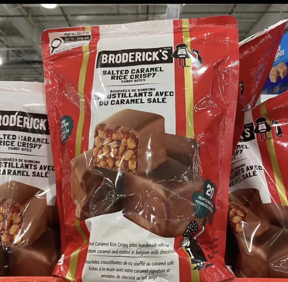 加拿大空運直送 Broderick's 鹹焦糖脆塊 400g