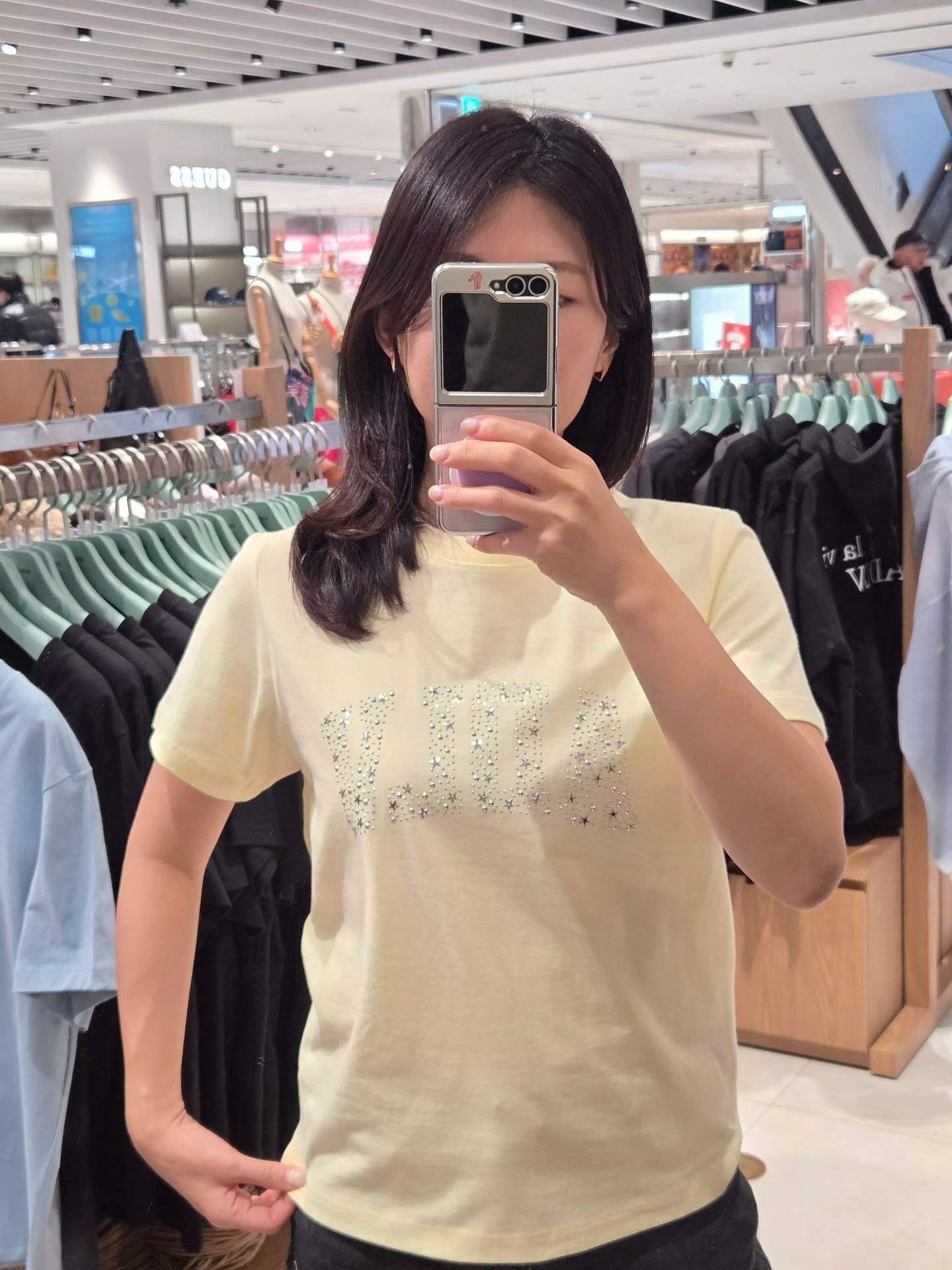 🇰🇷ADLV 水钻字母女款✨