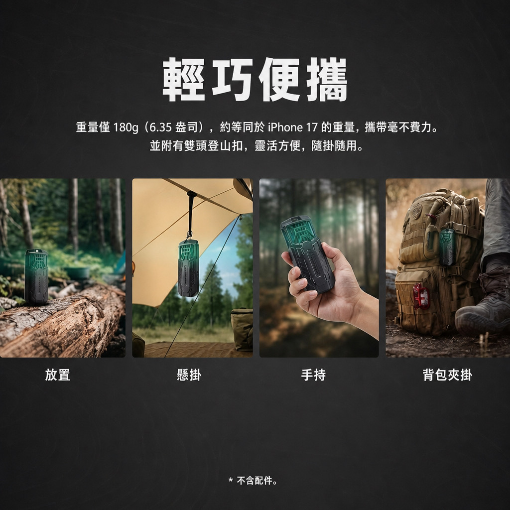 Nitecore EMR16便攜式電子驅蚊器