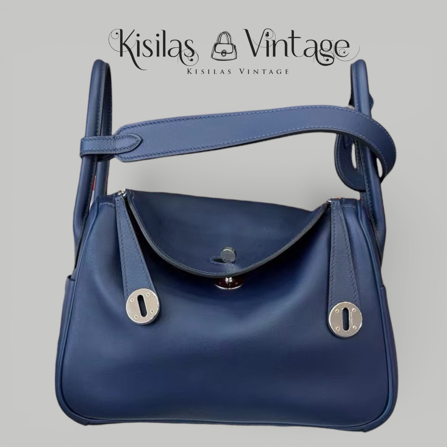 Hermes Lindy mini swift 藍色