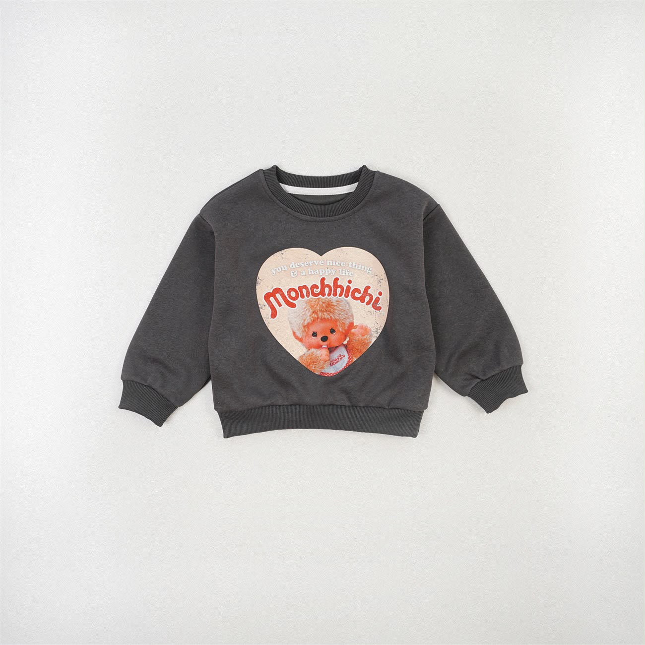 日單Monchhichi 愛心衛衣