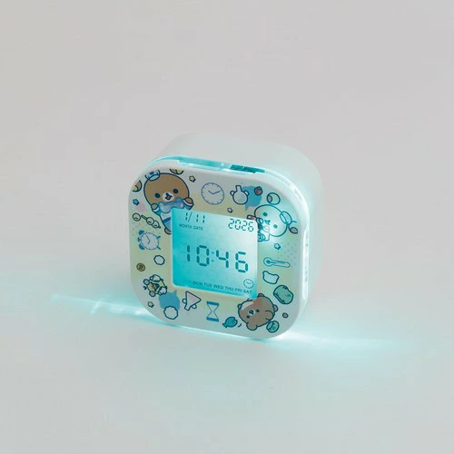鬆弛熊日版 實驗室系列 4用電子鐘 (全1款)
