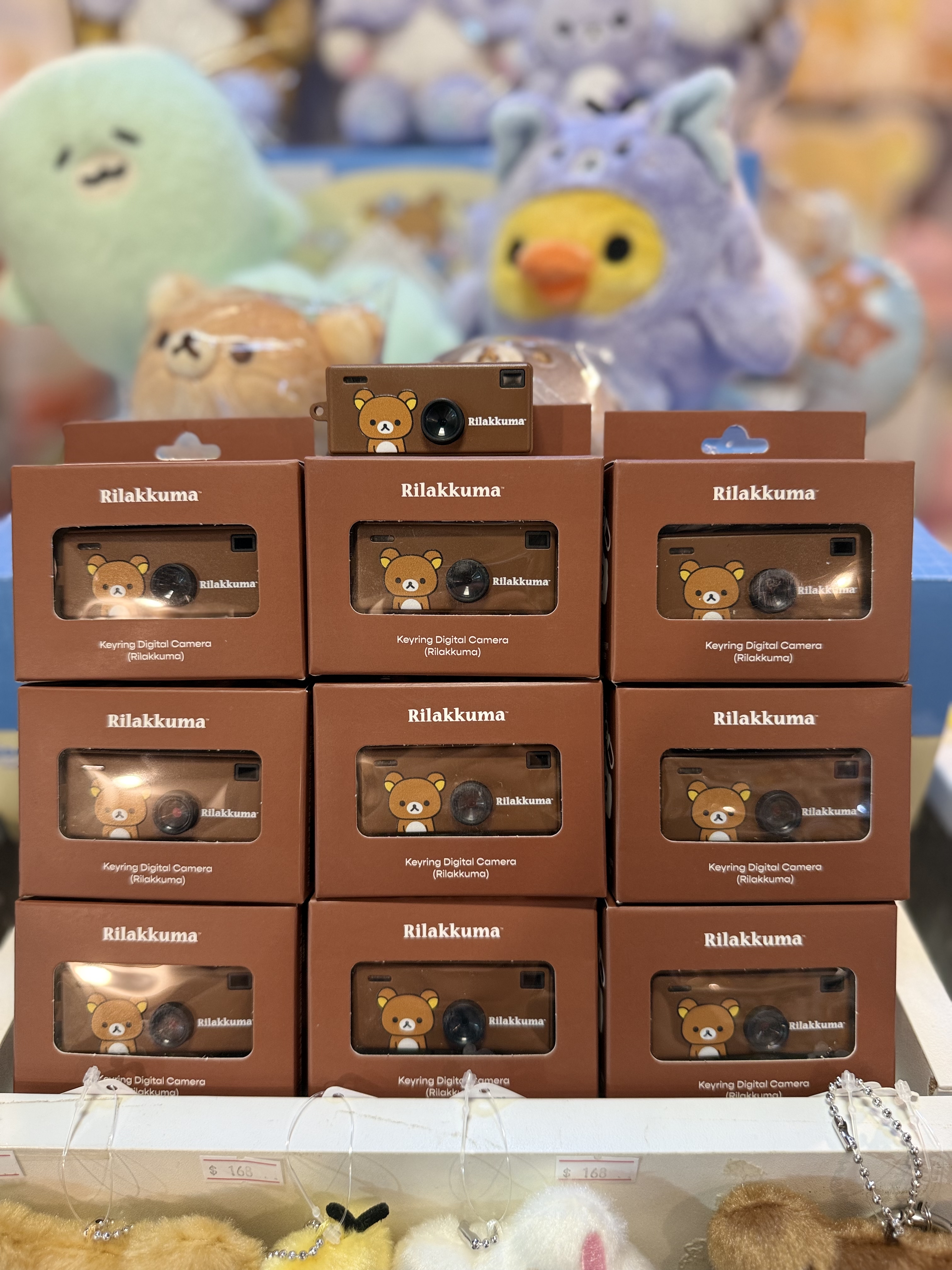 ⭕️留意！此商品只限香港門市自取/順豐到香港和澳門地區！ 《現貨》全新韓國限定rilakkuma x huug 復古迷你相機（rilakkuma)