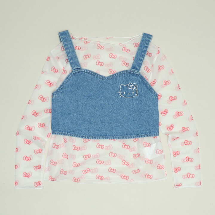 🇯🇵預訂 日本直送🇯🇵Babydoll x Sanrio系列四色滿印透視上衣吊帶胸衣套裝