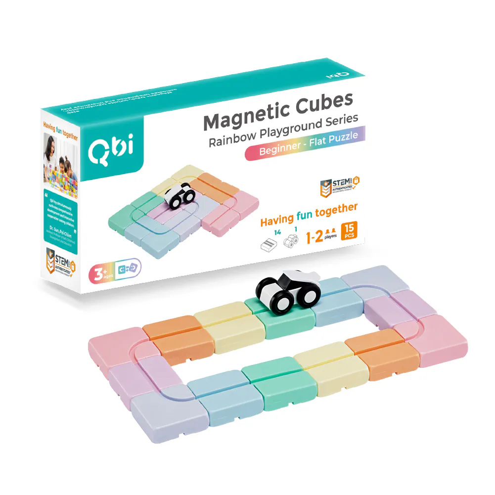 Qbitoy彩虹樂園系列 - 攜帶軌道入門組