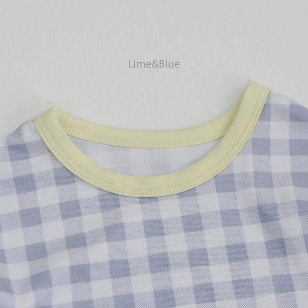 Summer Cracker Check Short-Sleeve Set