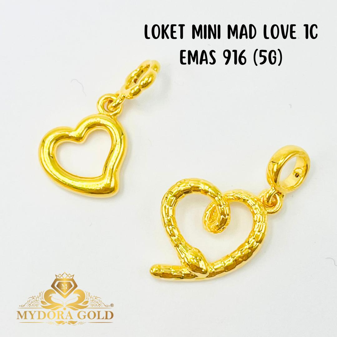 MYDORA Loket Mini Mad Love 1C (5G) l EMAS 916/22K