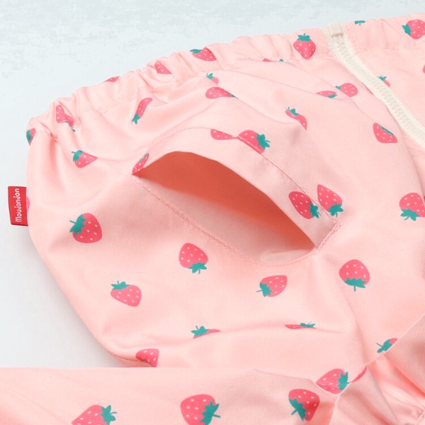 🆕【⭐訂購⭐】🌀 🇯🇵 日本直送🇯🇵 草莓 荷葉邊 網眼襯裡 撥水加工 #連帽風褸［2款選］🌀[ELBA-0011][260302]