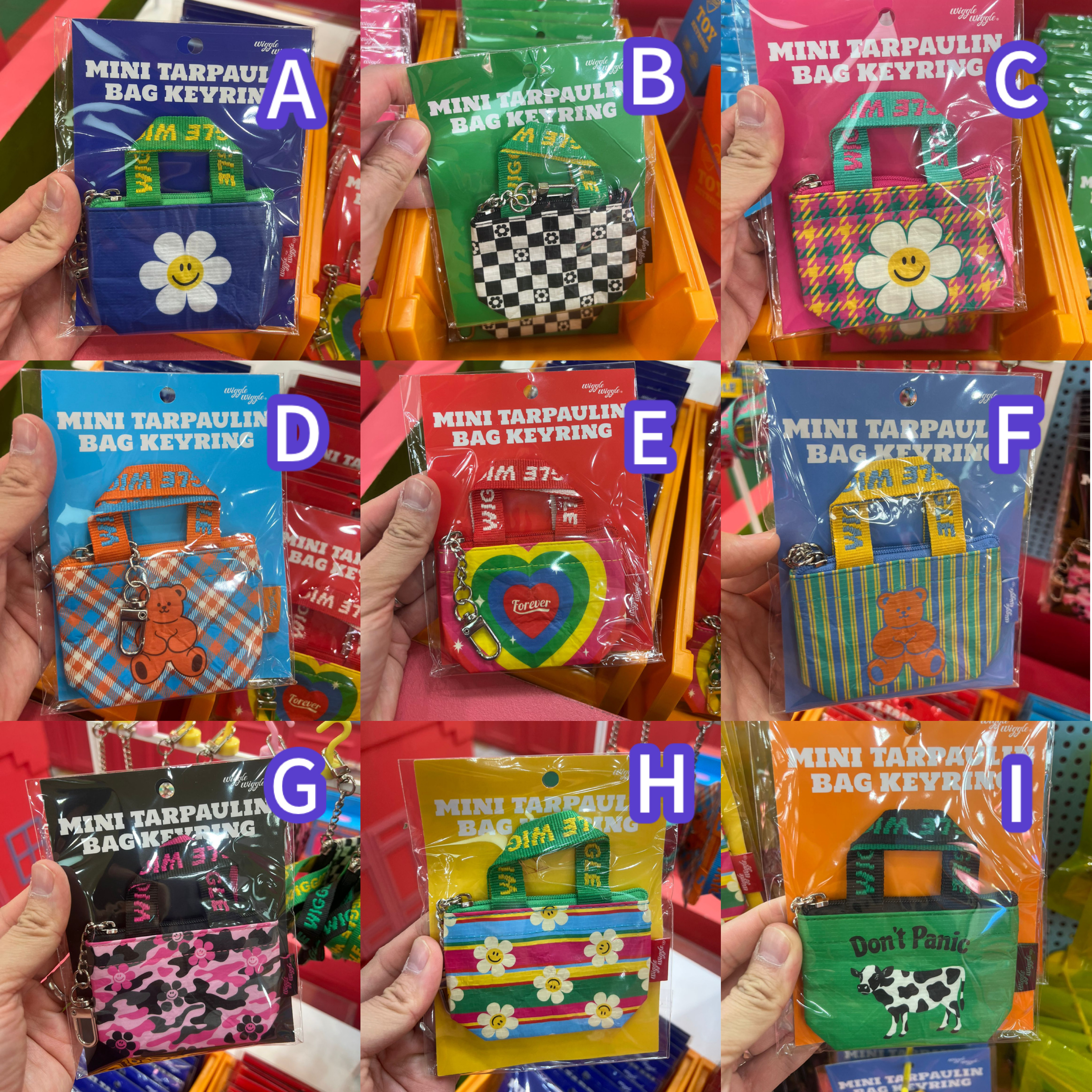 Wiggle Wiggle 小包掛飾