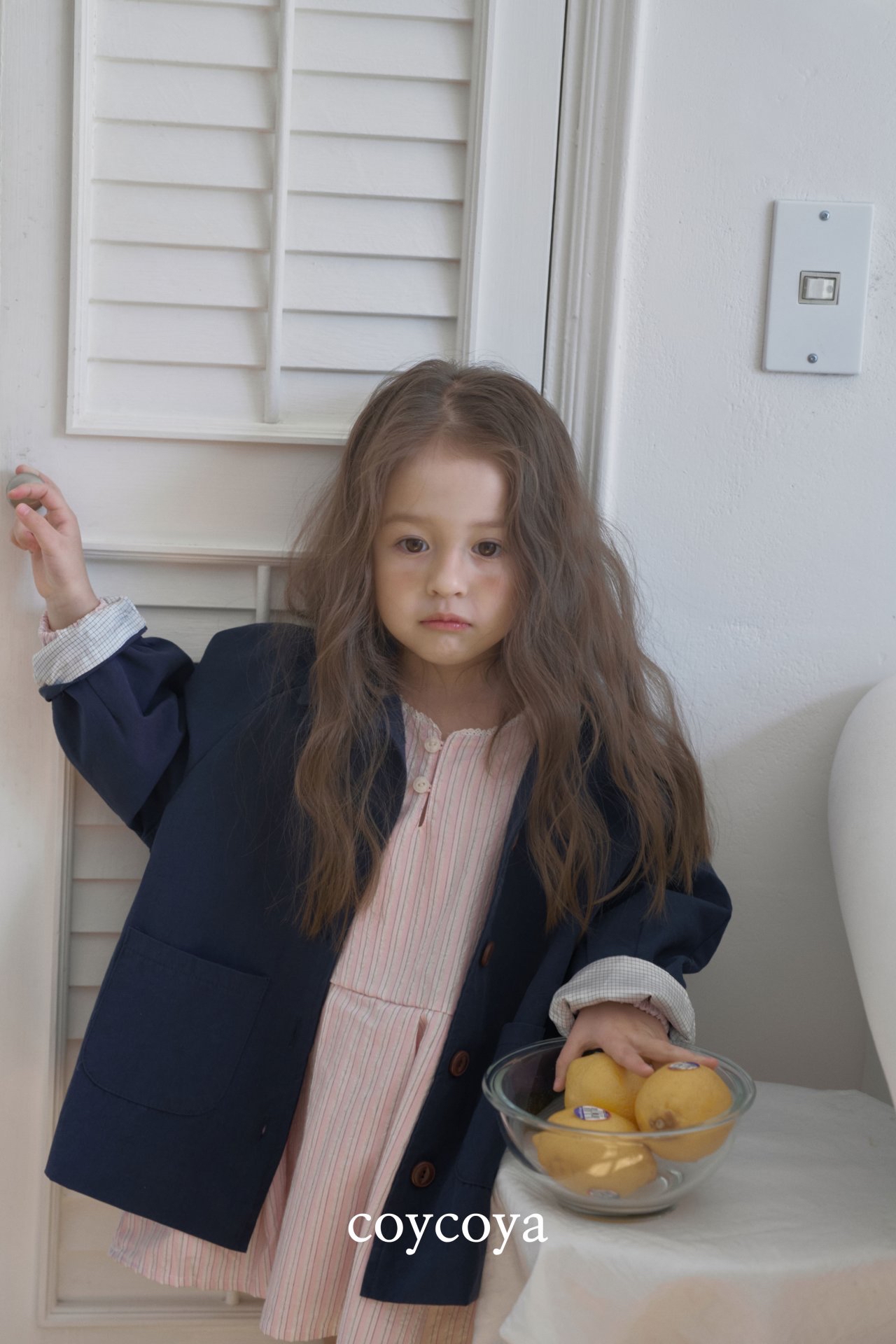 🌸預訂 韓國直送🌸🇰🇷COYCOYA兩色復古格紋內襯開襟外套