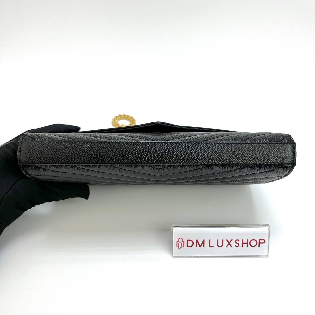 YSL Black Envelope WOC GHW