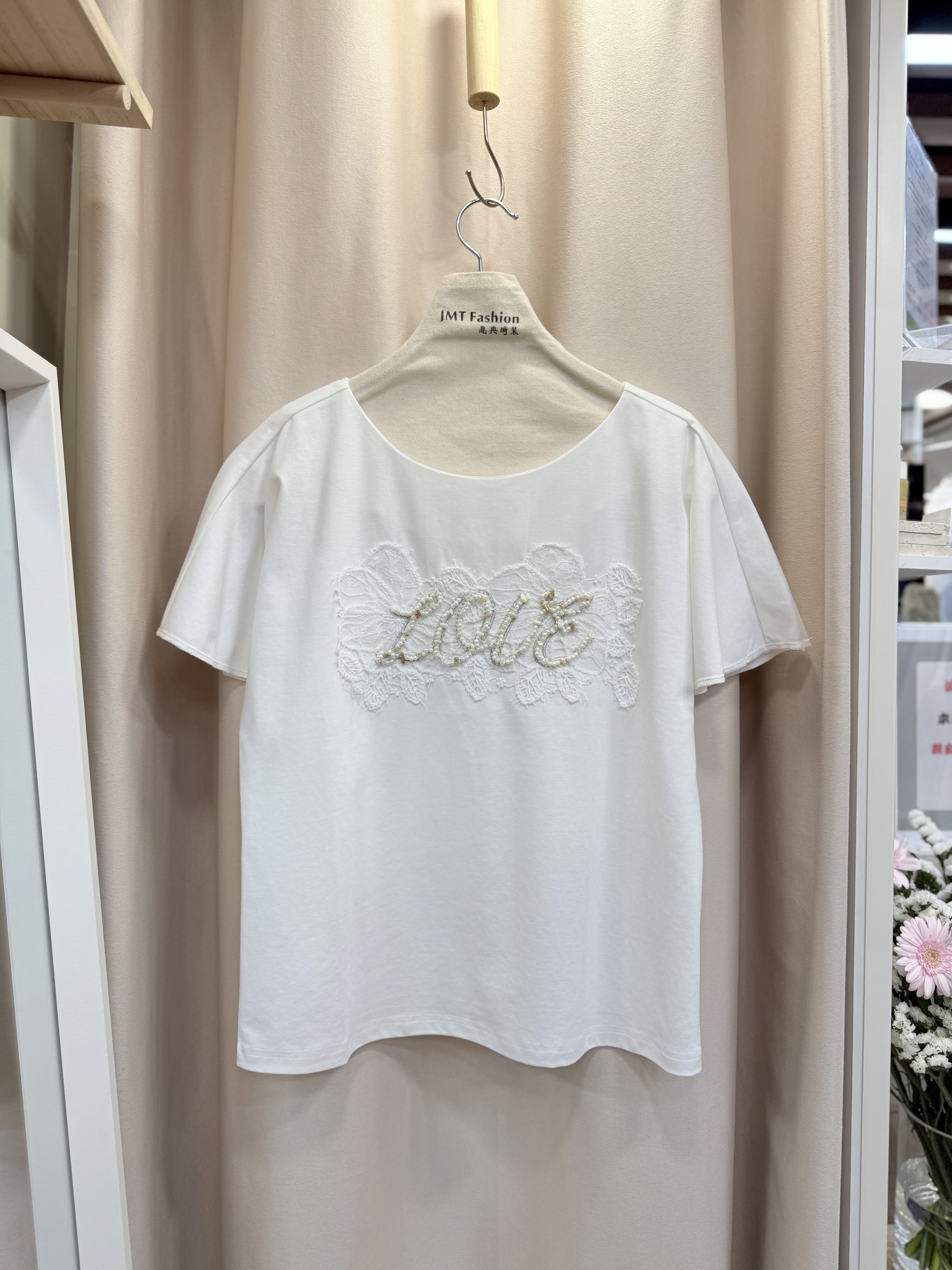 歐洲滑身混棉衫 J142 LB6065L265