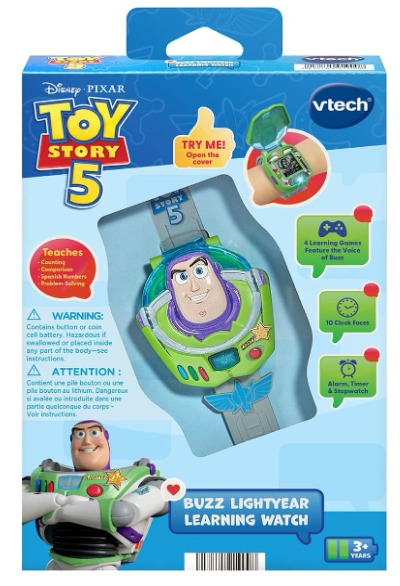 美國直送🇺🇸 VTech 迪士尼反斗奇兵5 巴斯光年學習手錶
