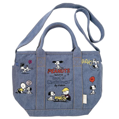 🆕【⭐訂購⭐】🇯🇵 日本直送 🌀Rootote x #Snoopy 貼布刺繡 2Way 斜孭袋/tote bag［3款選］🌀[ELCD-0207] [260423]