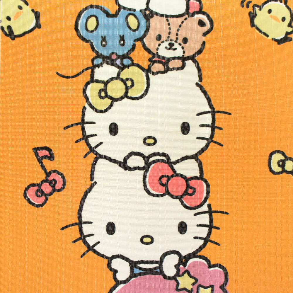 Sanrio 日本製橙色門簾 72×170cm
