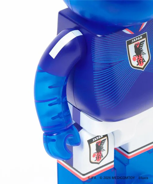 【BE@RBRICK】足球日本代表Ver. 100% & 400%