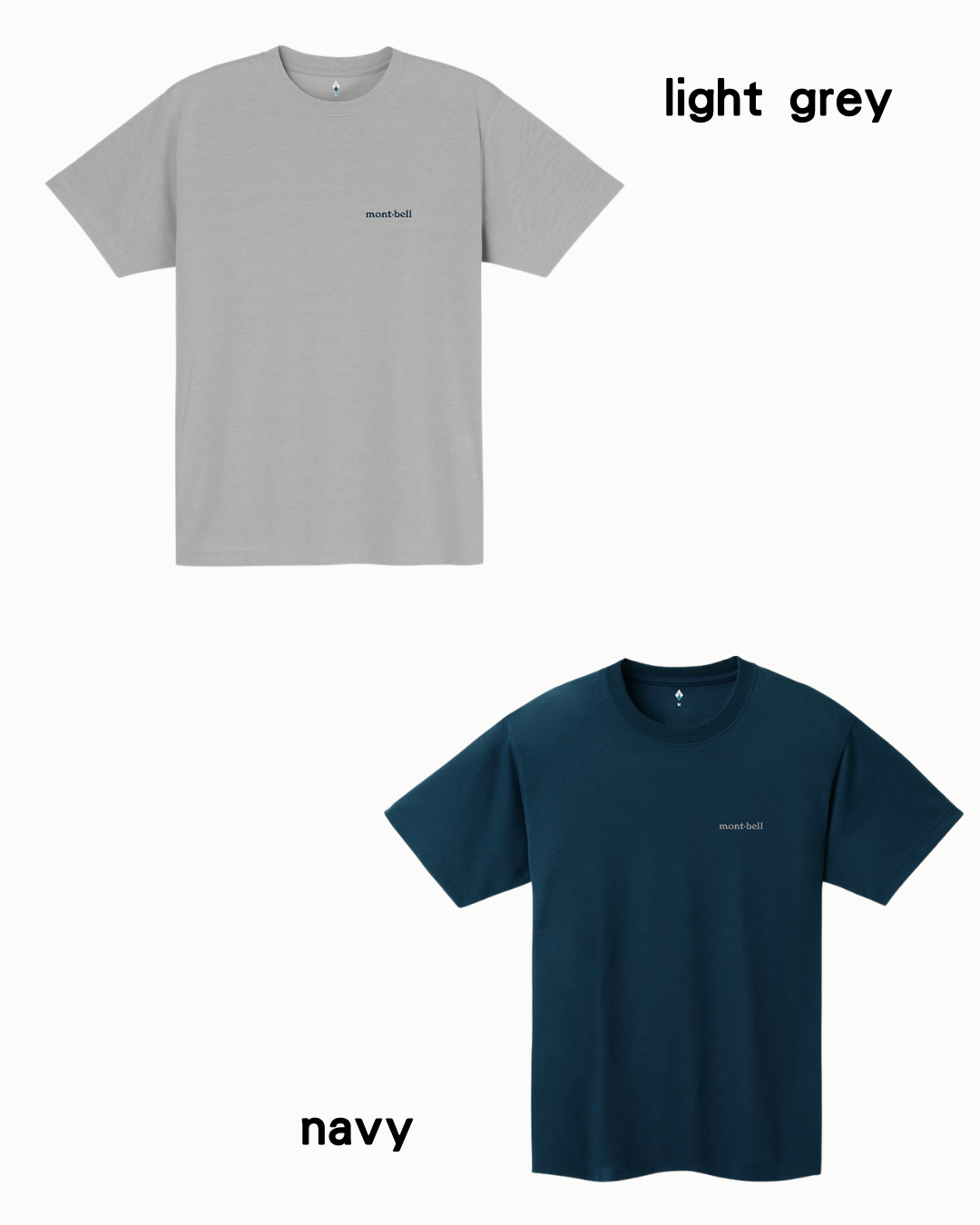 代購【 2026新色 日本直送  montbell wickron logo tee 男女裝 簡約 短袖 品牌 標誌 T shirt |  Tee 恤 unisex 】