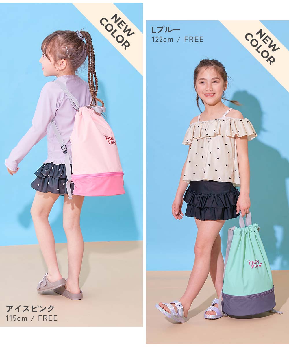 🆕【⭐訂購⭐】日本直送 🇯🇵🌀雙色設計 分層游水背包［11款選］🌀[ELCD-0137][260416]