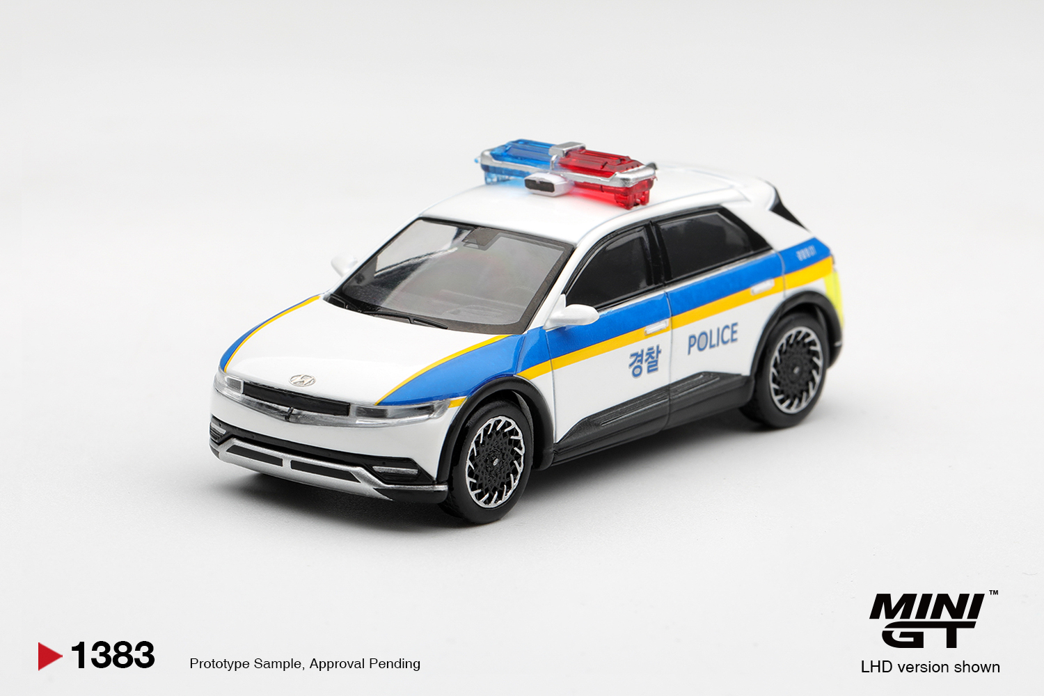 Pre Order MINI GT ( MGT01383 ) Hyundai Ioniq 5 Police Car｜ MINIGT 預訂優惠價 Pre-Order Price: HK$85