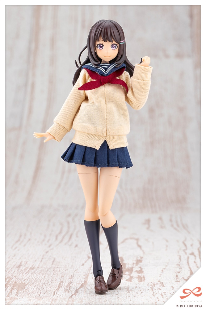 (預訂訂金 $200) (總價 $400) 壽屋 Kotobukiya 創彩少女庭園 結城圓 【桃櫻高中・冬裝】 (KO08887) (行版) Madoka Yuki