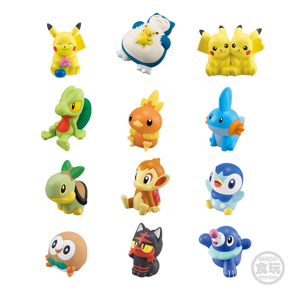 (預訂訂金 $100) (總價 $288) Bandai Pokemon Kids 30th Anniversary Special Vol.3 精靈寶可夢 30週年特別版公仔 Vol.3 食玩 (原盒21個) (行版)