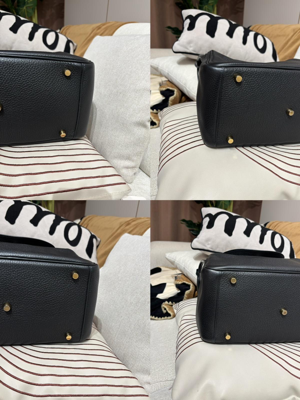 Hermes Lindy 30,STAMP U 黑金100%Authentic, 95%New ✅dust bag ✅box