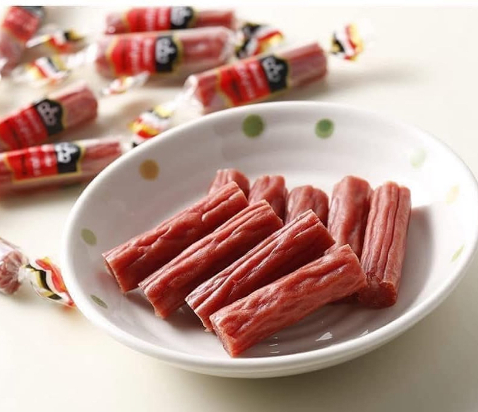 日本直送 Costco 日本 Costcoなとり牧場 辛辣味煙燻香腸肉乾下酒零食57g✕7