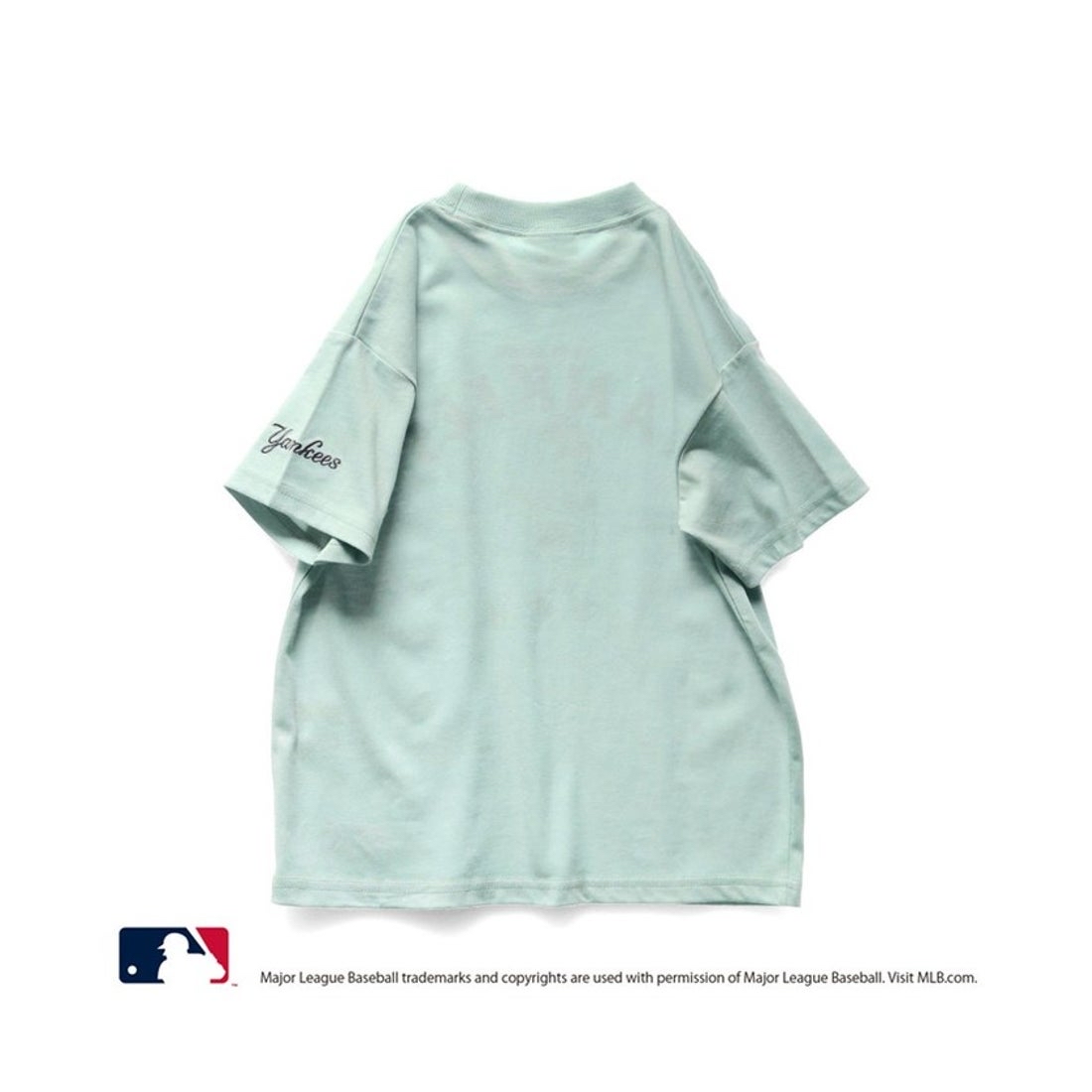 A0136 MLB淺綠色短袖