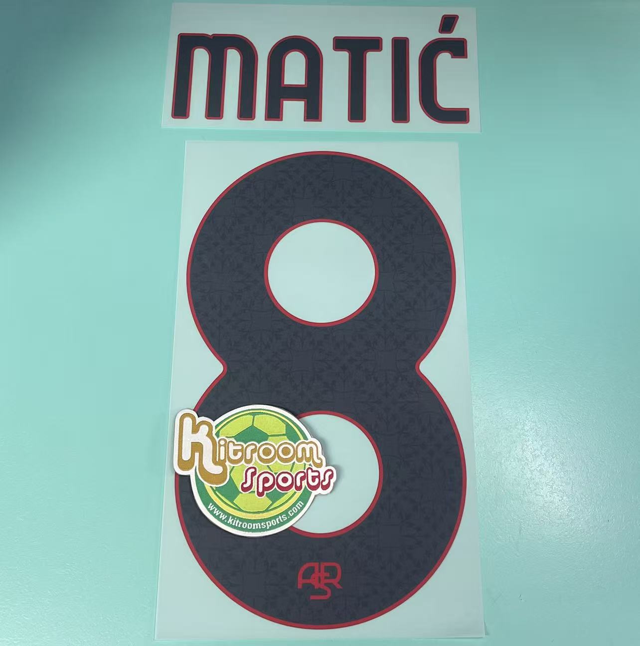 2023-24 Roma Away Nameset #8 MATIC
