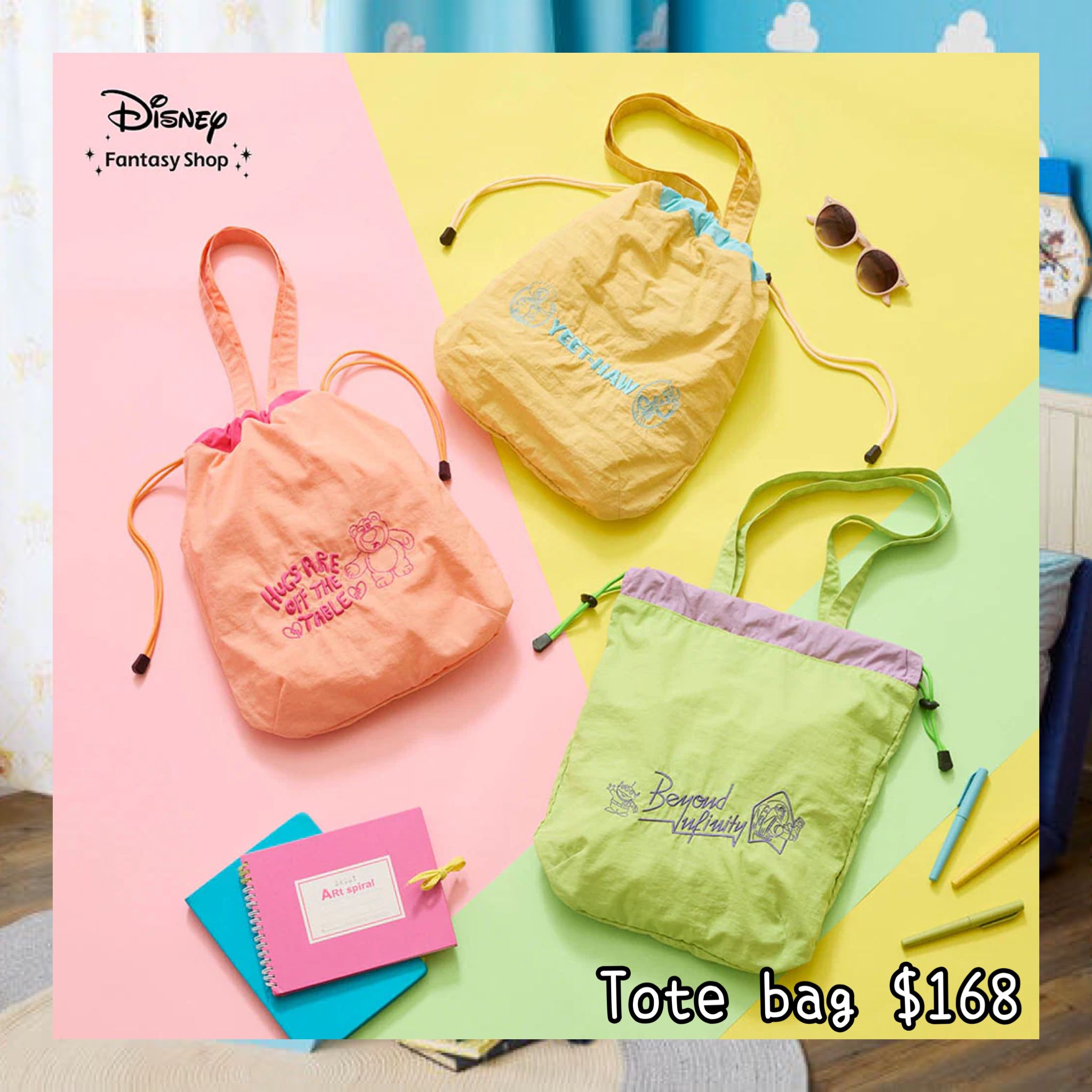：日本：TOY STORY 5 TOTE BAG