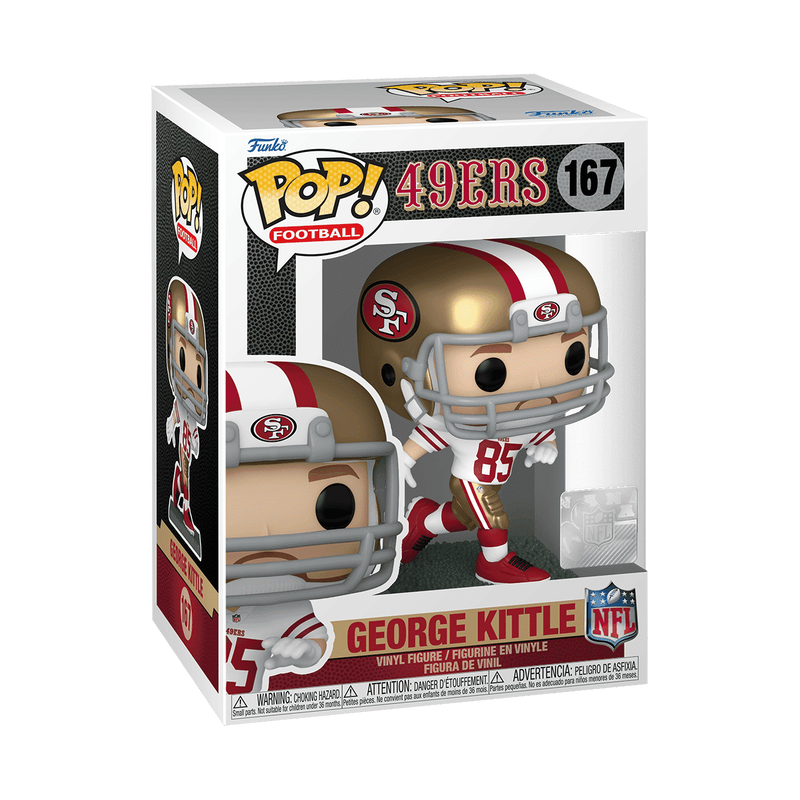 📦訂購 美國代購 Funko POP! NFL George Kittle (Away Uniform) Figure 舊金山49人 模型