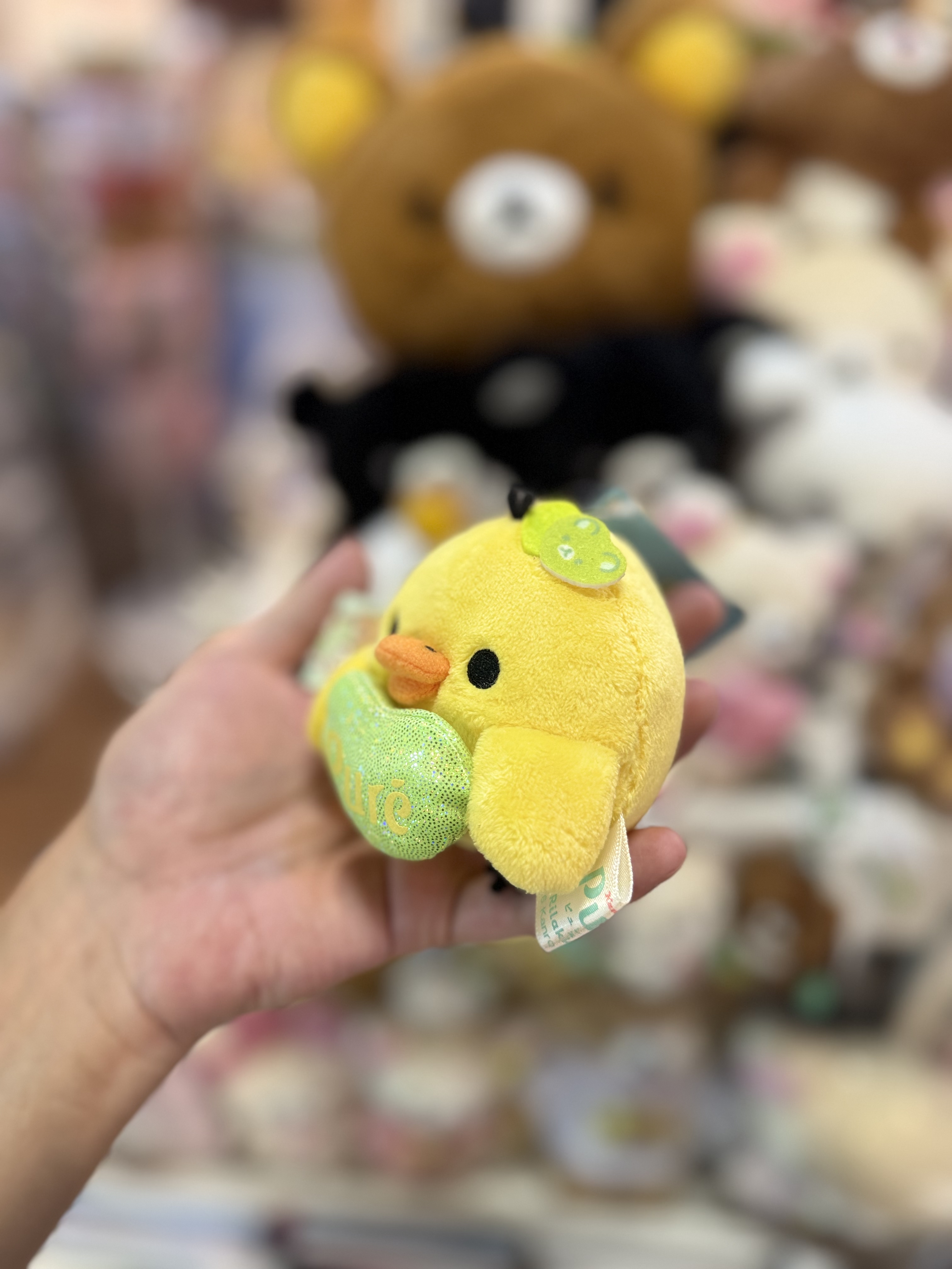 《現貨》全新loft 限定puregumi x rilakkuma 掛飾