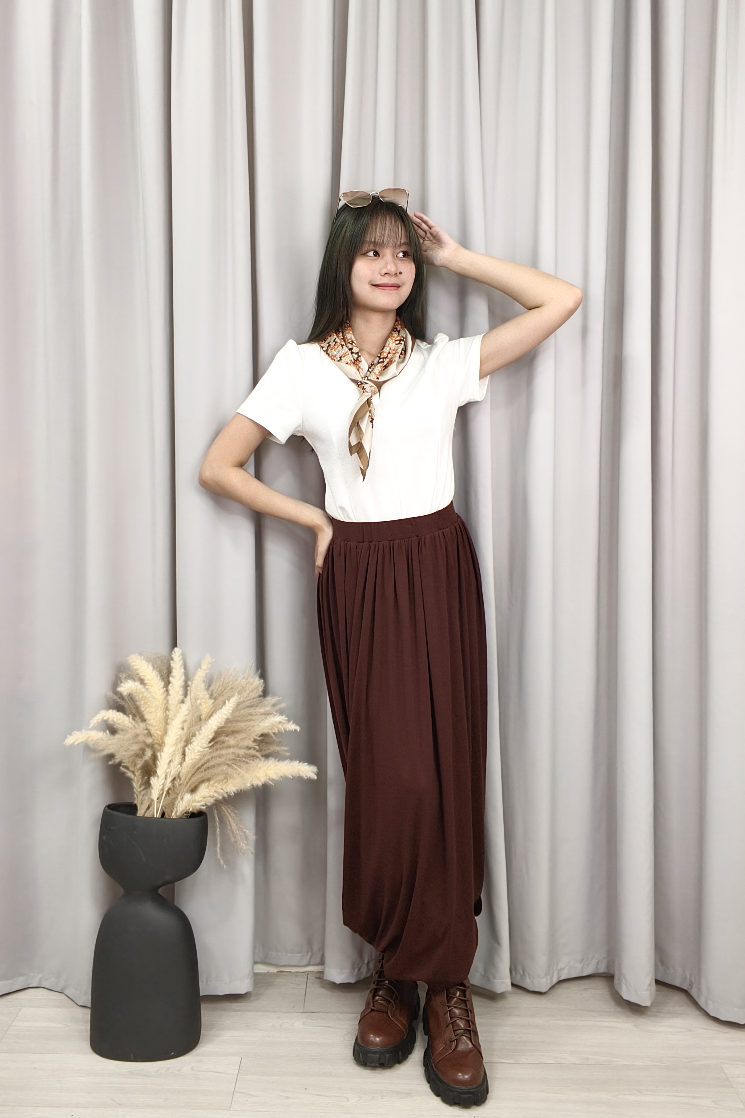 30718 Modern Grace V-Neck Tee