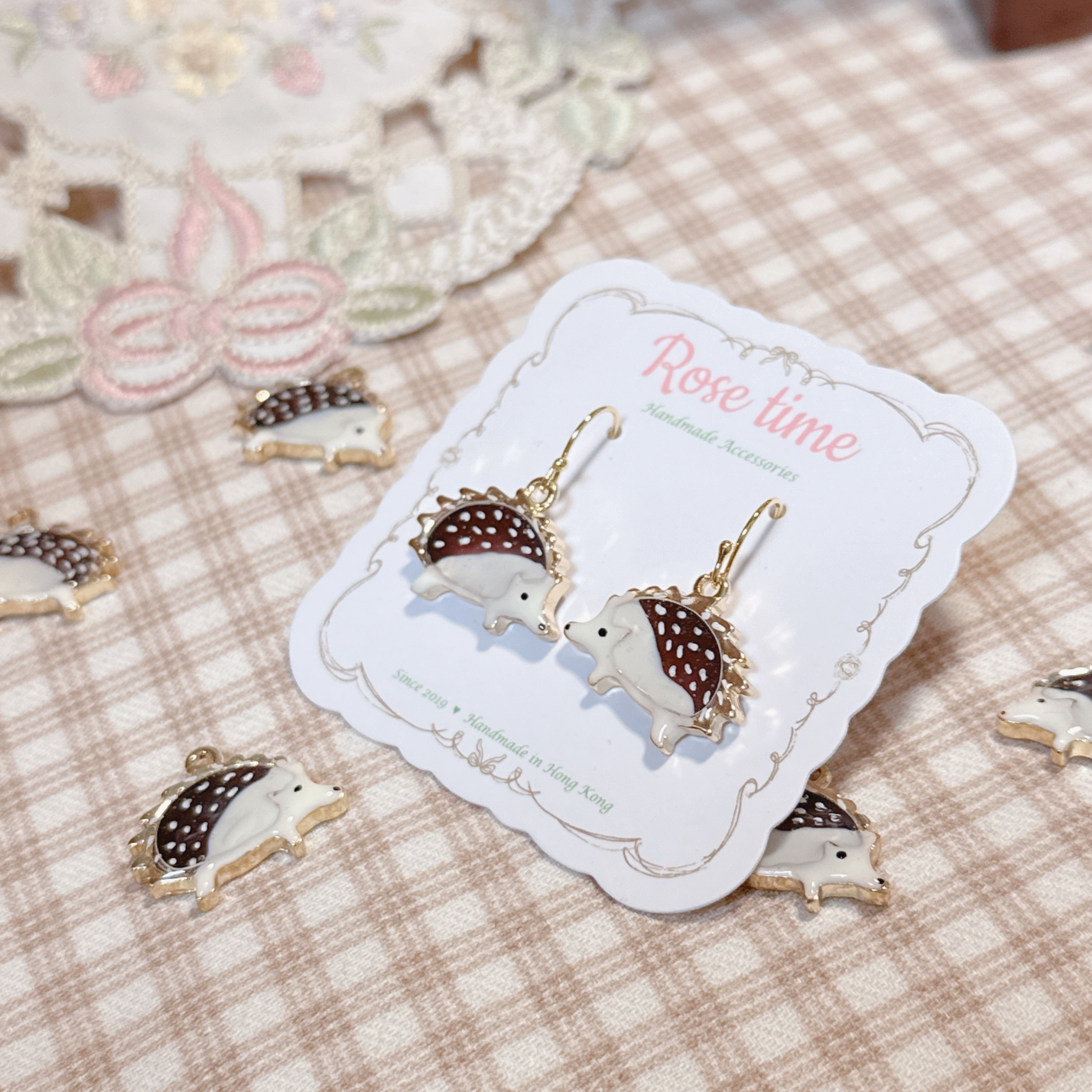 手繪 粒粒刺蝟仔 🦔