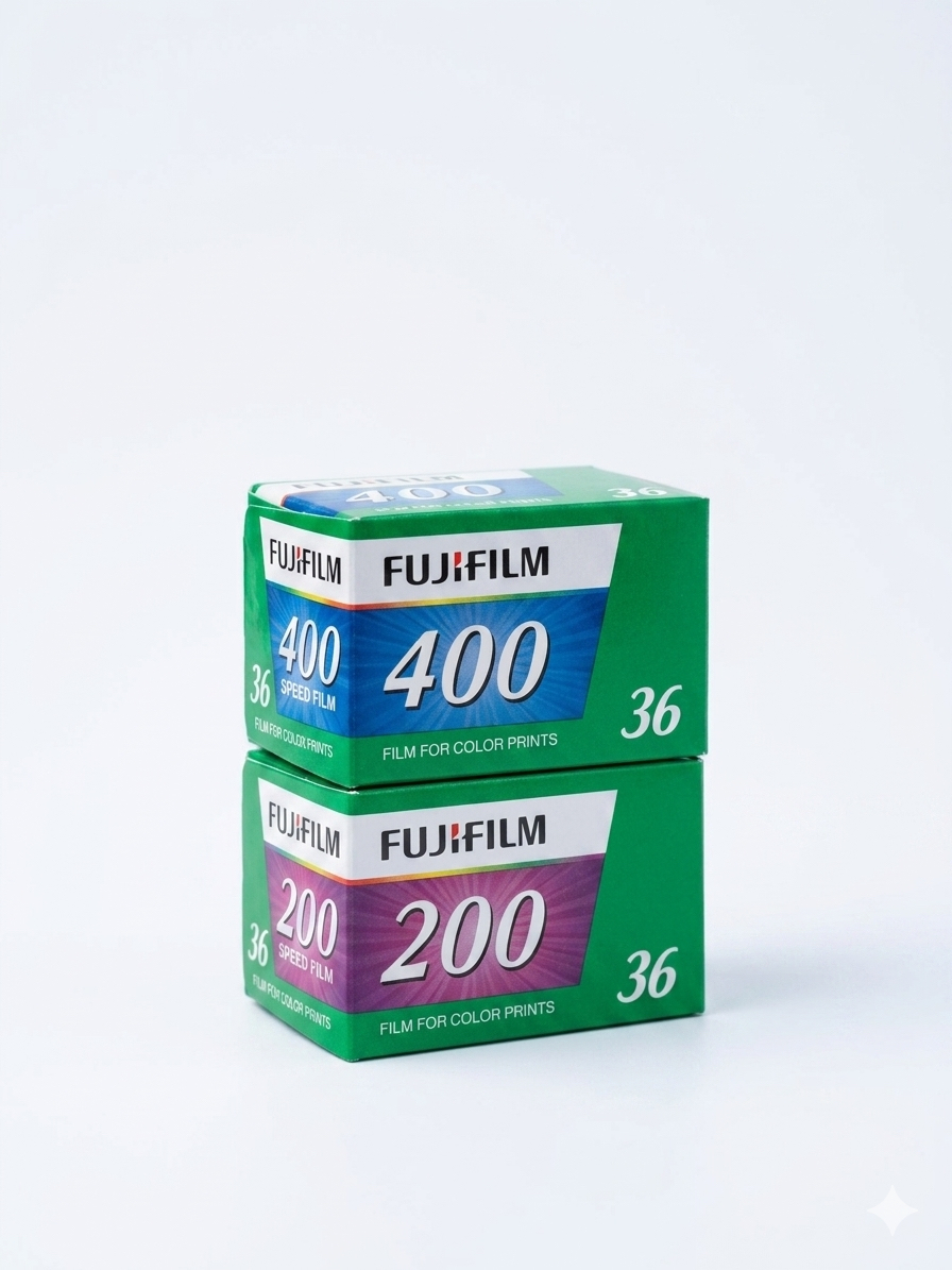 Fujifilm color 400 and Fujifilm color 200 套裝